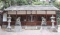 高屋安倍神社 - 若櫻神社の本殿西側に鎮座する、阿部氏の祖オオビコを祀る名神大社