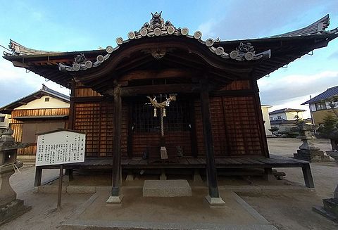 厳島神社　岡山県総社市真壁935