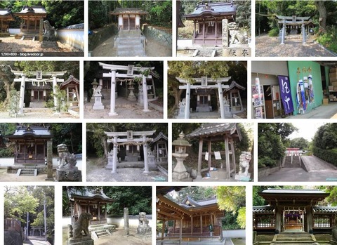 利雁神社　大阪府羽曳野市尺度のキャプチャー