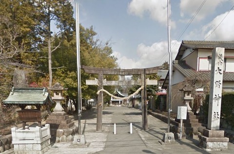 大野神社（愛知県一宮市） - 木曽川南岸に鎮座する式内社