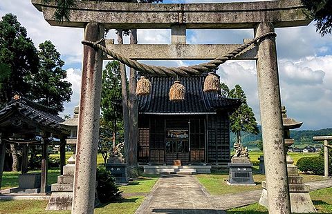 神明宮　富山県南砺市桐木155