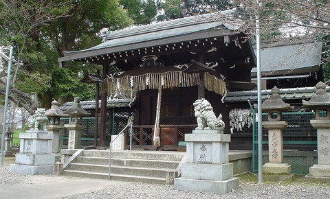 許波多神社　京都府宇治市木幡東中のキャプチャー