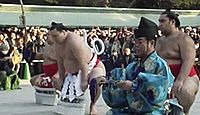 明治神宮で横綱白鵬が奉納土俵入りを披露 - 2013年1月8日、東京都渋谷区のキャプチャー