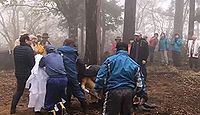 船形山神社 - 5月1日に御本尊開帳で豊凶作占、「梵天ばやい」が有名な船形山遥拝の社