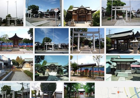 三輪神社　埼玉県吉川市三輪野江のキャプチャー