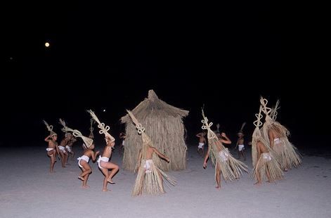 重要無形民俗文化財「南薩摩の十五夜行事」 - 網引きなどの特殊な行事、集落あげて盛大にのキャプチャー