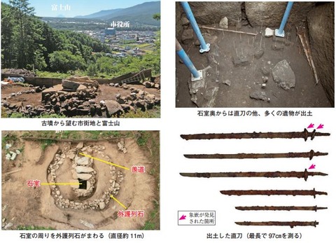 永明寺山古墳から出土した鉄製の銀象嵌直刀、保存処理が終了して公開、今春に一般公開 - 長野・茅野のキャプチャー