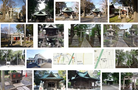 八幡社　神奈川県横浜市瀬谷区上瀬谷町のキャプチャー