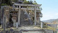 石疊神社　岡山県総社市秦のキャプチャー