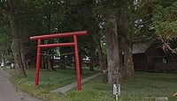 中村神社　長野県長野市松代町西条