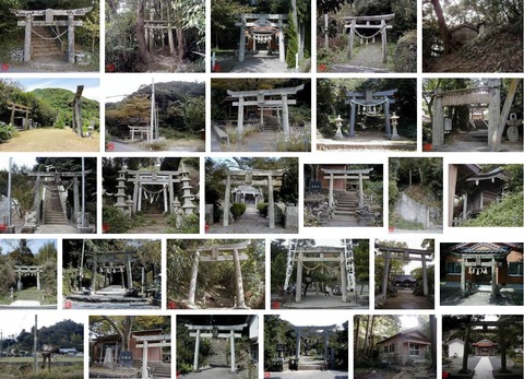 天諸羽神社　長崎県対馬市上県町佐護北里のキャプチャー