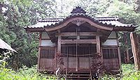 子檀嶺神社　長野県小県郡青木村田沢