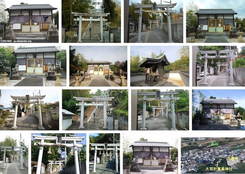 大祁於賀美神社　大阪府羽曳野市大黒のキャプチャー