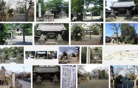知形神社　埼玉県深谷市田中のキャプチャー