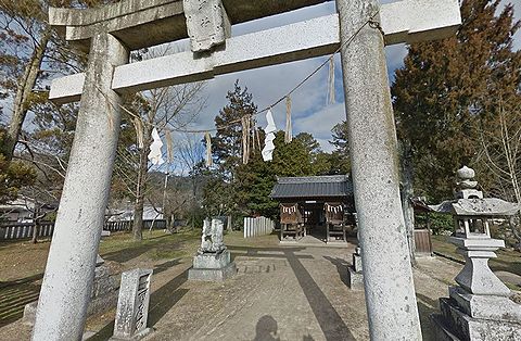 鵜江神社　岡山県小田郡矢掛町西川面のキャプチャー