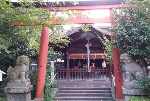 韓神社　宮中宮内省坐神三座の二座のキャプチャー