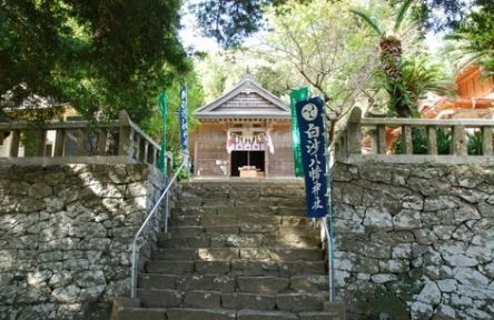 白沙八幡神社　長崎県壱岐市石田町筒城仲触のキャプチャー