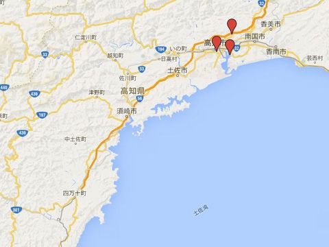 高知県の別表神社のキャプチャー