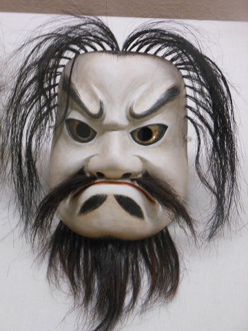 佐陀神能スサノヲ面(大古事記展) - ぶっちゃけ古事記