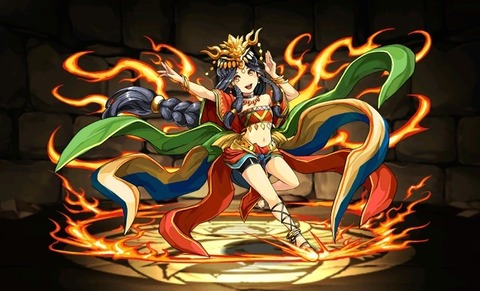 No.800 技芸の女神・アメノウズメ【パズドラの中の古事記】のキャプチャー