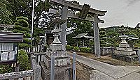 宅宮神社　徳島県徳島市上八万町上中筋