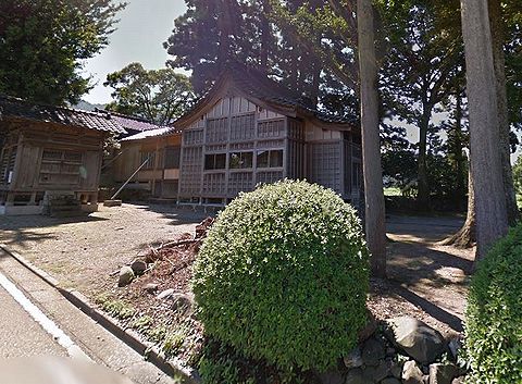 大森神社　富山県南砺市谷のキャプチャー