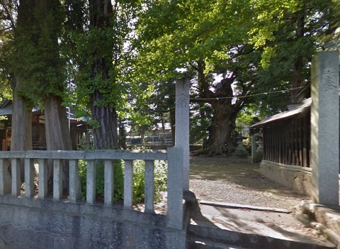 中尾神社　山梨県笛吹市一宮町中尾のキャプチャー