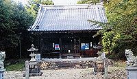 菟上耳利神社 三重県四日市市伊坂町