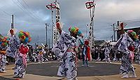 日枝神社（白間津） - 4年ごとの「白間津のオオマチ行事」、901年勧請・創建の古社