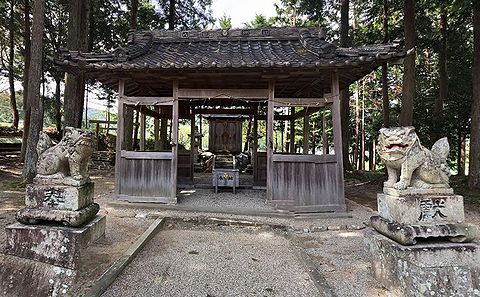 八柱神社　三重県多気郡多気町四疋田のキャプチャー