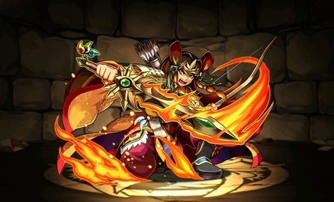 No.1066 武皇の剣神・ヤマトタケル【パズドラの中の古事記】のキャプチャー