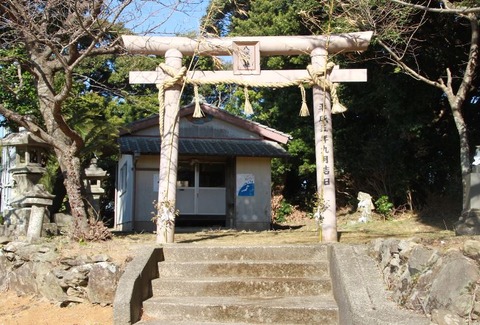 八坂神社　長崎県壱岐市勝本町新城西触長山のキャプチャー