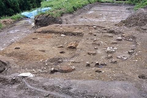 出雲大神宮の近く、京都府亀岡市の出雲遺跡、最大の古墳は1辺28メートル　現地説明会は2月22日にのキャプチャー