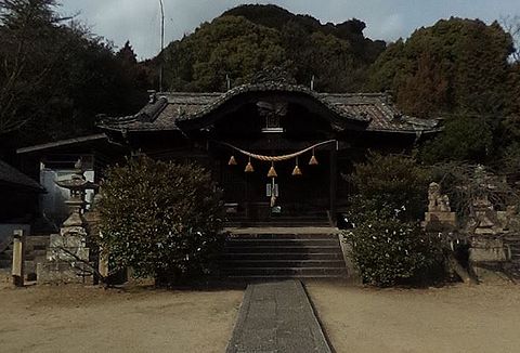 八幡神社　広島県福山市田尻町のキャプチャー