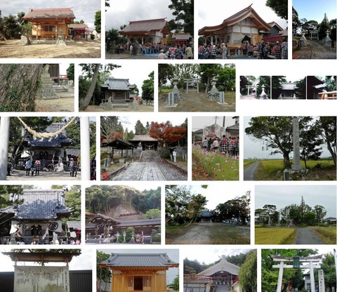 松尾八王子神社　静岡県磐田市前野町のキャプチャー