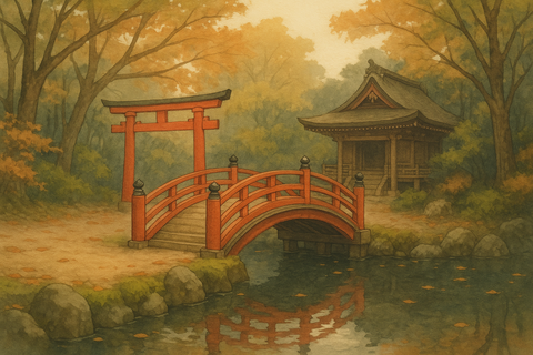 橋 ― 人の世界から神の世界へ渡る“境界の装置”のキャプチャー