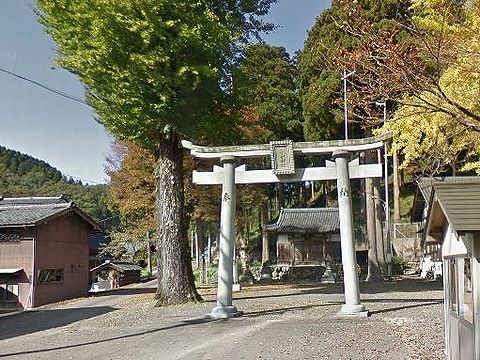 白山神社　福井県南条郡南越前町瀬戸のキャプチャー