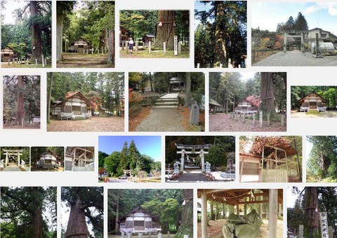 槻本神社　岐阜県高山市丹生川町山口月本のキャプチャー