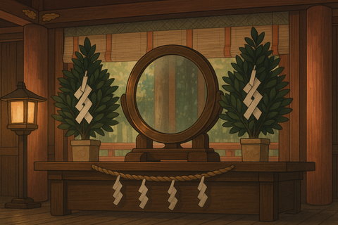 鏡 ― 神を映す、祈りの原像のキャプチャー