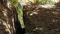 立岩神社　徳島県名西郡神山町鬼籠野元山のキャプチャー