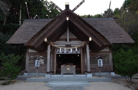 高倍神社　宮中大膳職坐神三座の一座のキャプチャー