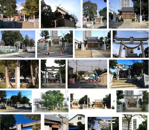 比蘇天神社　愛知県岡崎市宮地町北浦のキャプチャー