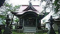 岩関神社 - 天正元年の創建、岩堰用水路を完成させた梅津政景を合祀、例祭は5月3日