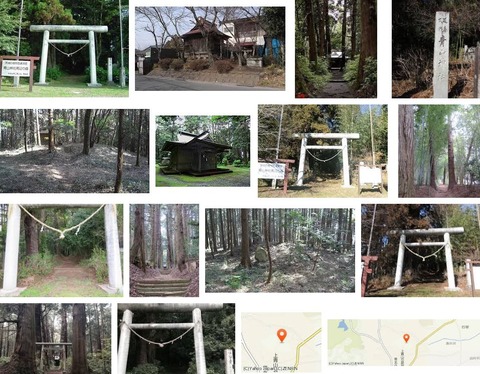 青山神社　茨城県東茨城郡城里町上青山のキャプチャー