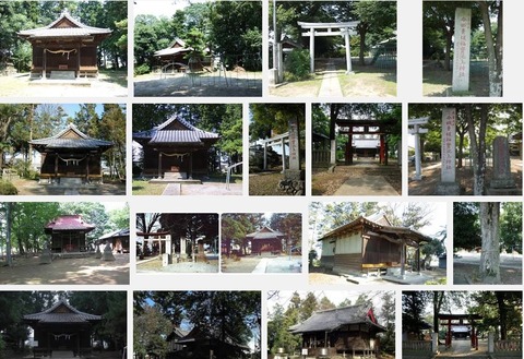 今城青坂稲実池上神社　埼玉県児玉郡神川町関口池上のキャプチャー
