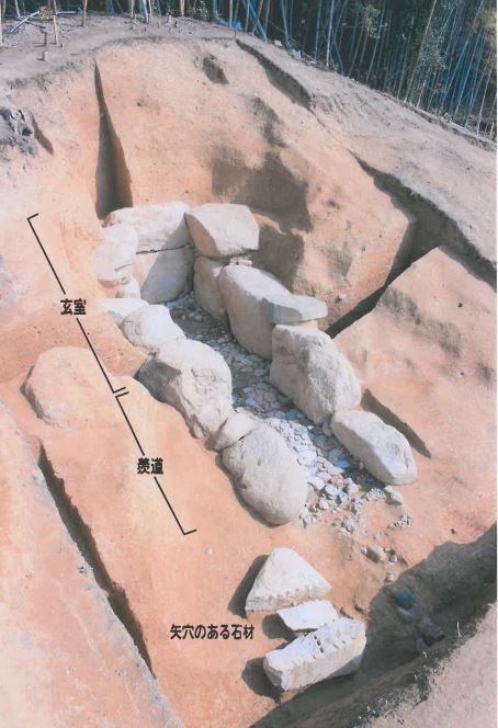豊田トンド山古墳の横穴式石室