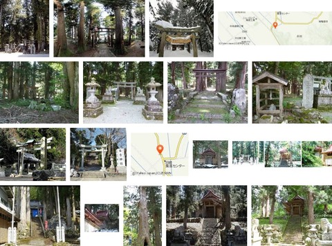 日吉神社　新潟県南魚沼市田崎のキャプチャー