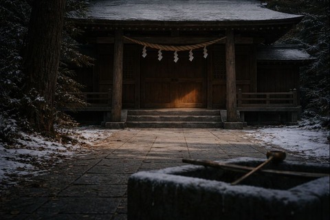 神職の動きが減る日という存在のキャプチャー