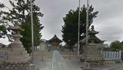 大野神社　愛知県愛西市大野町のキャプチャー