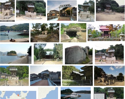 高島神社　岡山県笠岡市高島4690